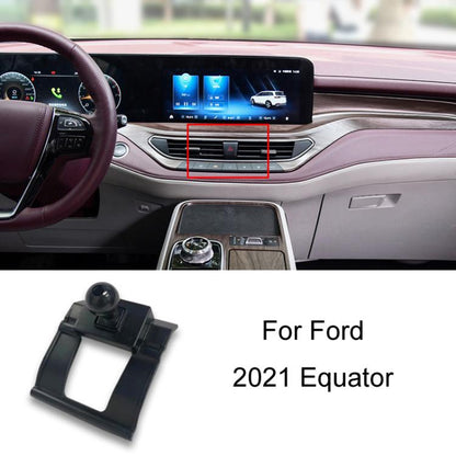 For Ford Left Driving Car Special Mobile Phone Navigation Bracket Base, Model: 21 Equator - Special Car Holders by buy2fix | Online Shopping UK | buy2fix