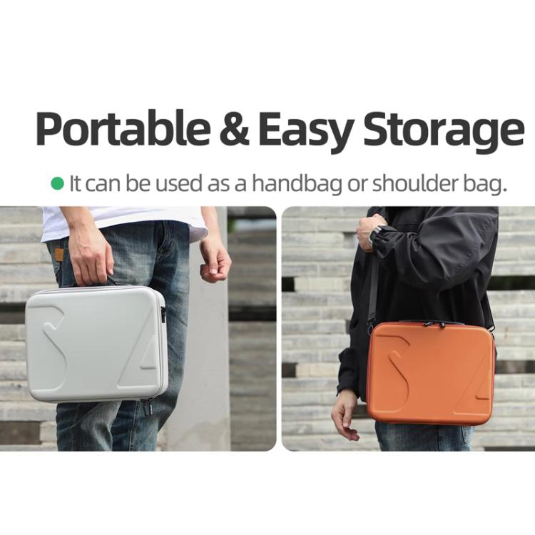For DJI Flip Sunnylife FP-B958 Storage Bag Vlog Aerial Camera Protective Case Accessory(Gray) - Other by Sunnylife | Online Shopping UK | buy2fix