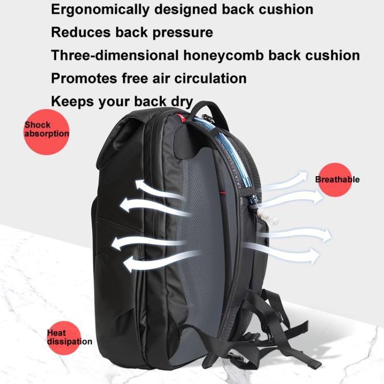 For DJI Flip CYNOVA C-MA-DB-003 Drone Shock And Stress Reduction Duffel Bag(Black) - Other by CYNOVA | Online Shopping UK | buy2fix