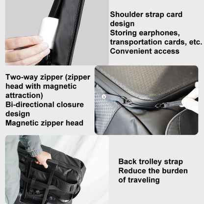 For DJI Flip CYNOVA C-MA-DB-003 Drone Shock And Stress Reduction Duffel Bag(Black) - Other by CYNOVA | Online Shopping UK | buy2fix