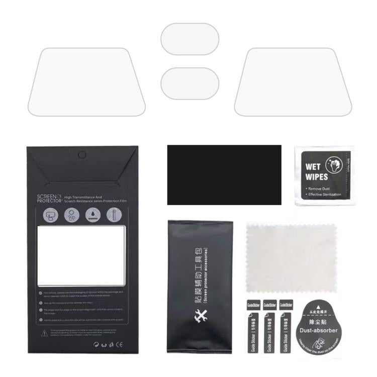 For DJI Flip CQT 4 In 1 Drone Nano Lens Radar Scratch Resistant HD Full Wrap Protective Film - Other by CQT | Online Shopping UK | buy2fix