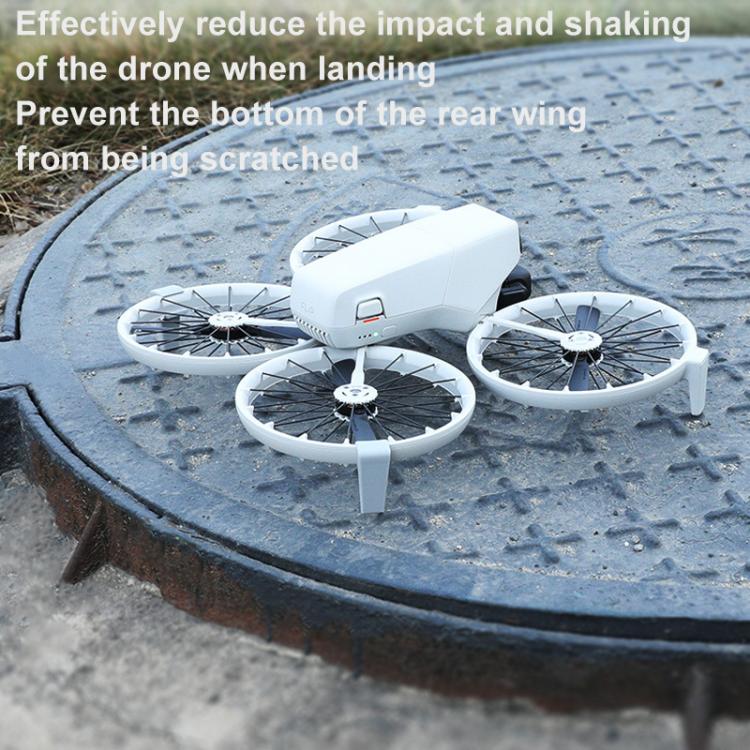 1pair For DJI Flip Drone Landing Gear Height Enhancement Rear Stand Gimbal Protector Bracket Accessories - Other by buy2fix | Online Shopping UK | buy2fix