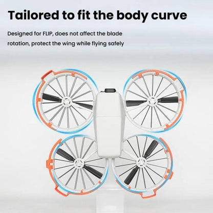 For DJI Flip Drone With Tripod Bumper Ring(Orange) - Other by buy2fix | Online Shopping UK | buy2fix