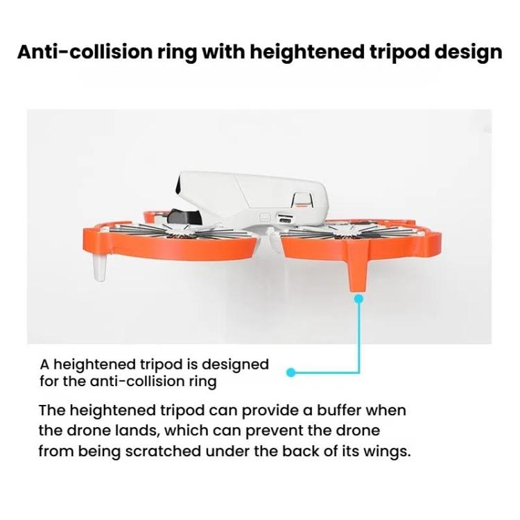 For DJI Flip Drone With Tripod Bumper Ring(Orange) - Other by buy2fix | Online Shopping UK | buy2fix