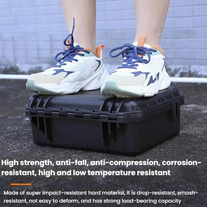 For DJI Flip Sunnylife AQX-19 Waterproof Storage Protective Suitcase Aerial Camera Smooth Flying Kit Bag(Black) - Other by Sunnylife | Online Shopping UK | buy2fix