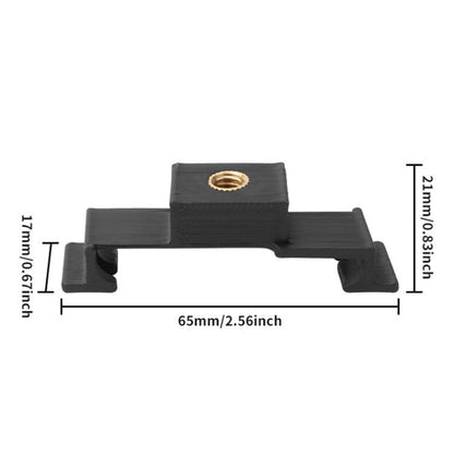 For DJI Flip CQT Drone Adapter Expansion Bracket 1/4 Connector to Tripod Fixed Shooting Accessories, Spec: Single Stand - DJI Mount & Holder by CQT | Online Shopping UK | buy2fix