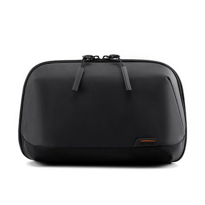 WEPOWER Digital Accessories Storage Bag Waterproof Clutch Travel Case(Black) - Digital Storage Bag by WEPOWER | Online Shopping UK | buy2fix