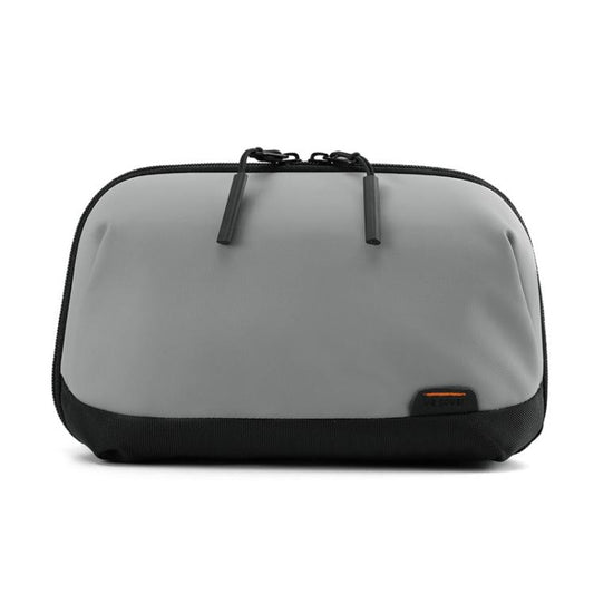 WEPOWER Digital Accessories Storage Bag Waterproof Clutch Travel Case(Gray) - Digital Storage Bag by WEPOWER | Online Shopping UK | buy2fix