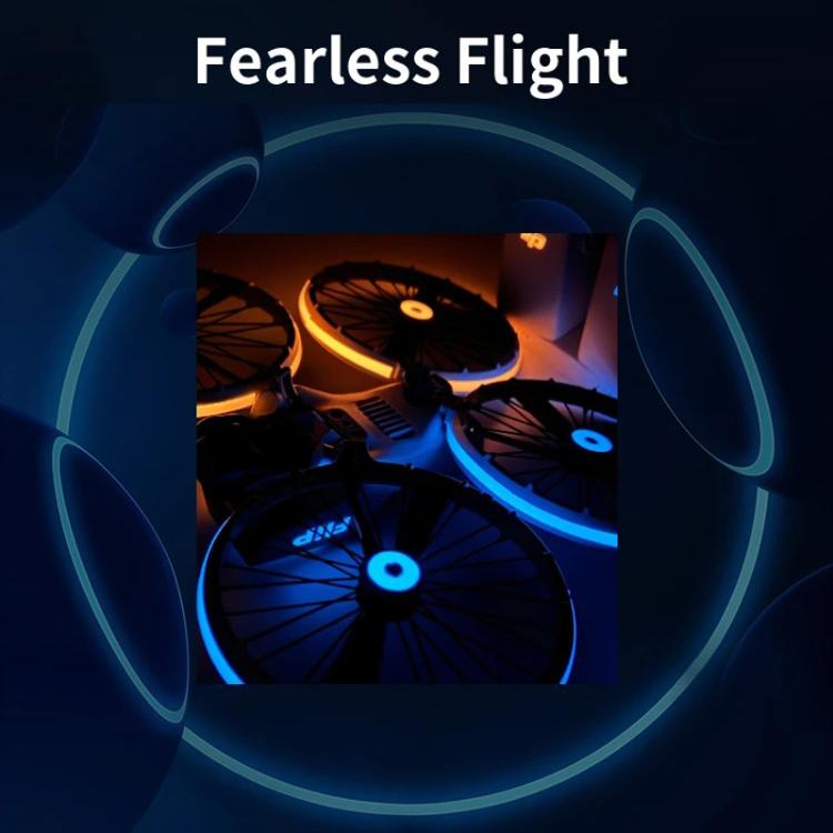 For DJI Flip CQT Drone Light Up Stickers Cool Fuselage Luminous Stickers(Orange) - Other by CQT | Online Shopping UK | buy2fix