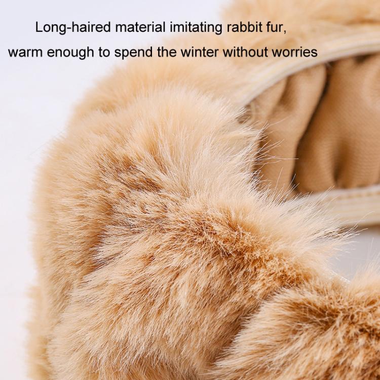 38cm Plush Soft Warm Car Steering Wheel Cover Without Inner Ring(Light Gray) - Steering Wheel Accessories by buy2fix | Online Shopping UK | buy2fix