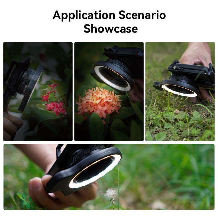 APEXEL APL-FL26 Jewelry Food Still Life Tri-color 9-speed Slim Ring Macro Photography Fill Light - Ring Light by APEXEL | Online Shopping UK | buy2fix