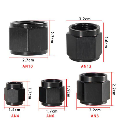 AN10 Oil Pipe Plug Aluminum Alloy Nut Car Modification Adapter - Nuts & Bolts by buy2fix | Online Shopping UK | buy2fix