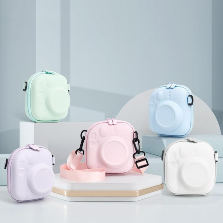 For FUJIFILM Instax Mini7+/8/9/11/12/40 Universal Hard Case Bag EVA Storage Bag(Blue) - Soft Bag by buy2fix | Online Shopping UK | buy2fix