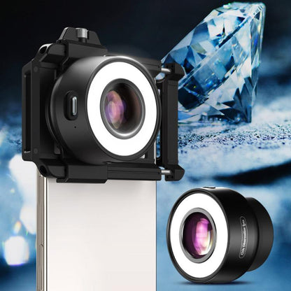 APEXEL APL-MS120 Handheld Identification Repair Quality Inspection Jewelry HD Magnification Mobile Microscope - Telescope & Microscope by APEXEL | Online Shopping UK | buy2fix