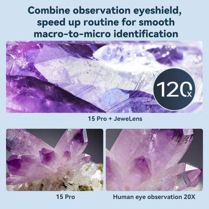 APEXEL APL-MS120 Handheld Identification Repair Quality Inspection Jewelry HD Magnification Mobile Microscope - Telescope & Microscope by APEXEL | Online Shopping UK | buy2fix