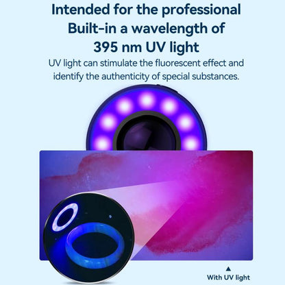 APEXEL APL-MS120 Handheld Identification Repair Quality Inspection Jewelry HD Magnification Mobile Microscope - Telescope & Microscope by APEXEL | Online Shopping UK | buy2fix