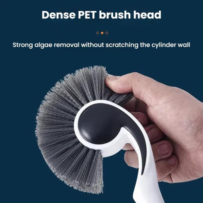 95cm Fish Tank Brush Long Handle Cleaning Algae Removal Tool Inner Wall Cleaning Fish Tank Brush - Cleaning Tools by buy2fix | Online Shopping UK | buy2fix