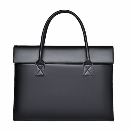 14 inch Laptop Bag Lightweight Laptop Bag Business Simple Handheld Briefcase(Black) - 14.1 inch by buy2fix | Online Shopping UK | buy2fix