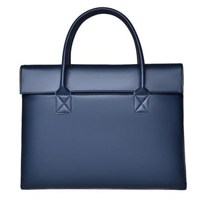 14 inch Laptop Bag Lightweight Laptop Bag Business Simple Handheld Briefcase(Blue) - 14.1 inch by buy2fix | Online Shopping UK | buy2fix