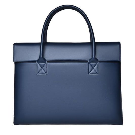 14 inch Laptop Bag Lightweight Laptop Bag Business Simple Handheld Briefcase(Blue) - 14.1 inch by buy2fix | Online Shopping UK | buy2fix