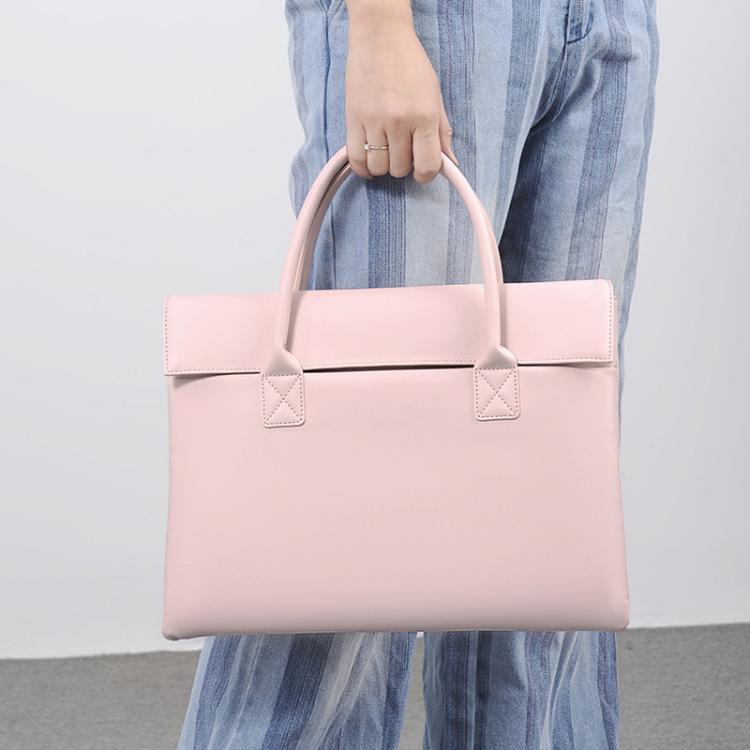 14 inch Laptop Bag Lightweight Laptop Bag Business Simple Handheld Briefcase(Black) - 14.1 inch by buy2fix | Online Shopping UK | buy2fix