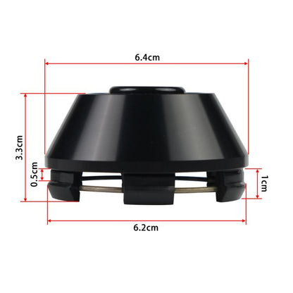 61mm B-type Wheel Center Cap For CE28 SE37 RAYS(Silver) - Wheels Tires & Parts by buy2fix | Online Shopping UK | buy2fix