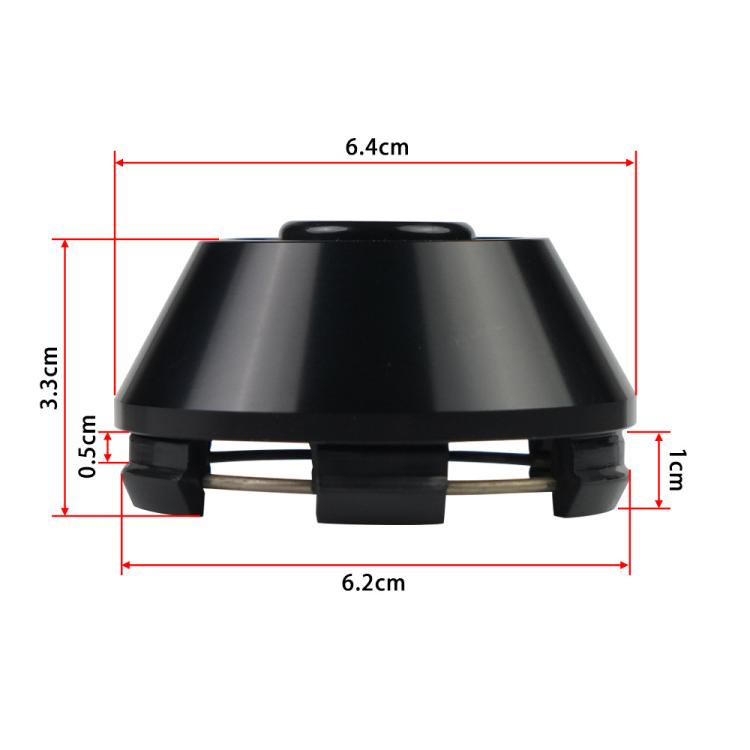 61mm B-type Wheel Center Cap For CE28 SE37 RAYS(Black) - Wheels Tires & Parts by buy2fix | Online Shopping UK | buy2fix