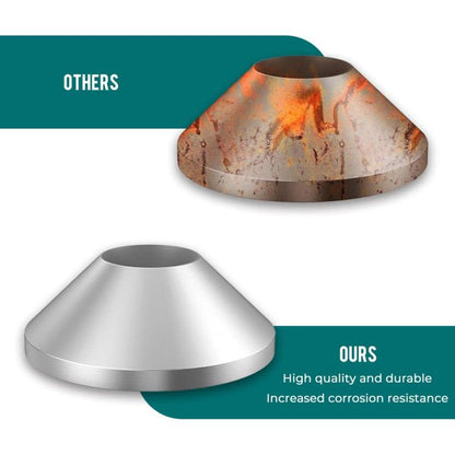 Manual Tire Changing Centering Cone Port Freight Truck Disassembler Tool, Size: Small(Silver) - Wheels Tires & Parts by buy2fix | Online Shopping UK | buy2fix