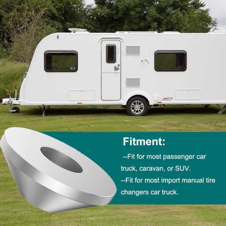 Manual Tire Changing Centering Cone Port Freight Truck Disassembler Tool, Size: Small(Silver) - Wheels Tires & Parts by buy2fix | Online Shopping UK | buy2fix