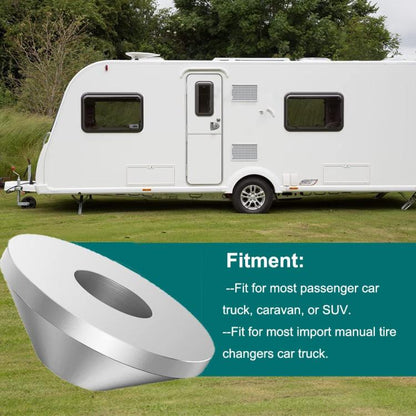 Manual Tire Changing Centering Cone Port Freight Truck Disassembler Tool, Size: Large(Silver) - Wheels Tires & Parts by buy2fix | Online Shopping UK | buy2fix