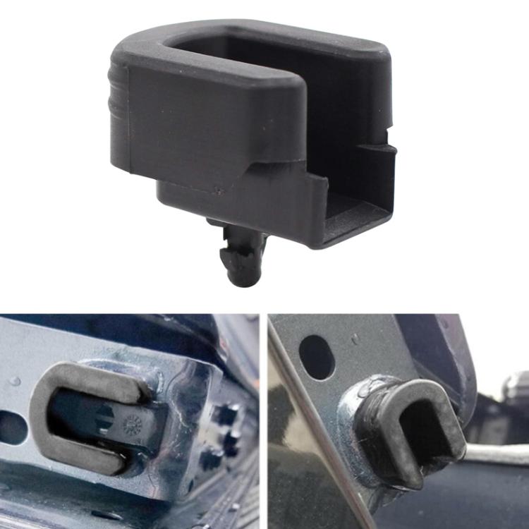 Car Modification Right Rear Tailgate Bushing For Chevrolet(Black) - Door Handles by buy2fix | Online Shopping UK | buy2fix