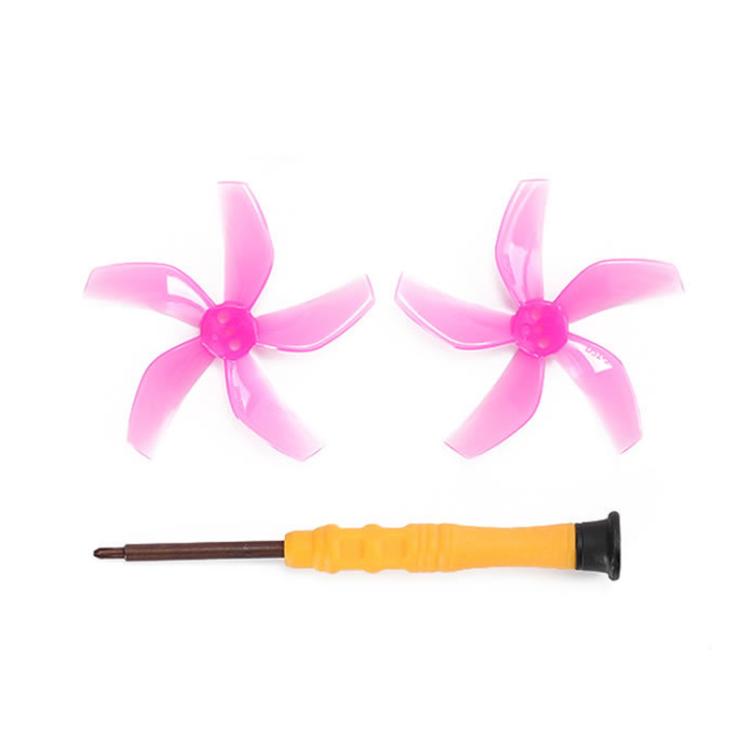 1pair For DJI Neo RCSTQ Drone 5 Blade Paddle Quick Release Replacement Blade(Pink) - DIY Propeller by RCSTQ | Online Shopping UK | buy2fix