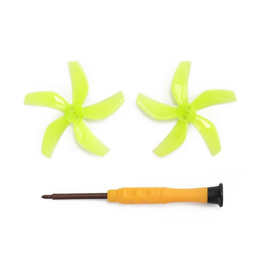 1pair For DJI Neo RCSTQ Drone 5 Blade Paddle Quick Release Replacement Blade(Green)