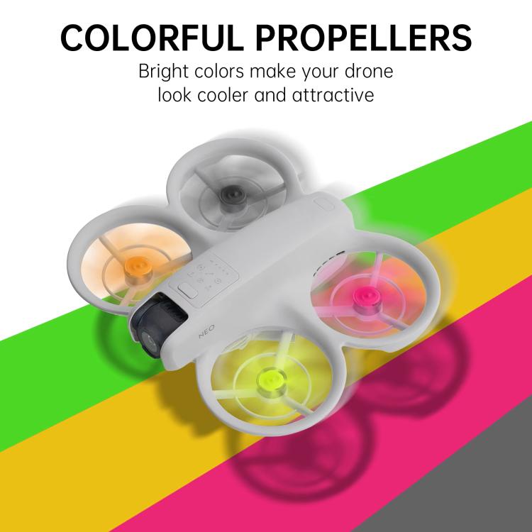 1pair For DJI Neo RCSTQ Drone 5 Blade Paddle Quick Release Replacement Blade(Green) - DIY Propeller by RCSTQ | Online Shopping UK | buy2fix