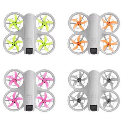 1pair For DJI Neo RCSTQ Drone 5 Blade Paddle Quick Release Replacement Blade(Pink) - DIY Propeller by RCSTQ | Online Shopping UK | buy2fix