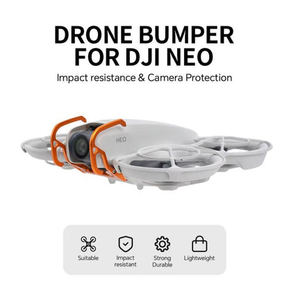 For DJI Neo RCSTQ Aluminum Alloy Crash Bar Convenient Quick Release Protective Stand(Orange) - Other by RCSTQ | Online Shopping UK | buy2fix