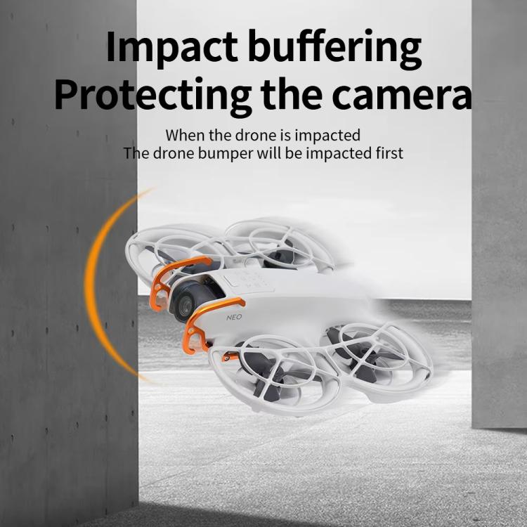 For DJI Neo RCSTQ Aluminum Alloy Crash Bar Convenient Quick Release Protective Stand(Orange) - Other by RCSTQ | Online Shopping UK | buy2fix