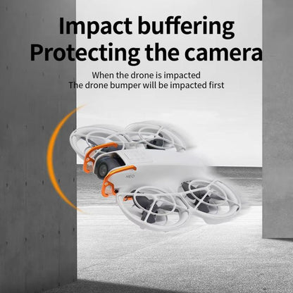 For DJI Neo RCSTQ Aluminum Alloy Crash Bar Convenient Quick Release Protective Stand(Orange) - Other by RCSTQ | Online Shopping UK | buy2fix