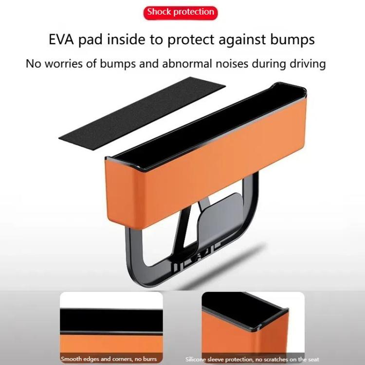 Car Seat Seam Storage Box Universal Car Seam Organizer Auto Accessories(White) - Stowing Tidying by buy2fix | Online Shopping UK | buy2fix