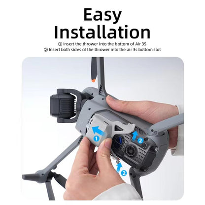 For DJI Air 3S RCSTQ Drone Air Thrower Transport Device(Thrower+Binding Line) - Other by RCSTQ | Online Shopping UK | buy2fix