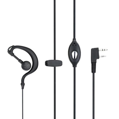 For BAOFENG Walkie Talkie Intercom In-Ear Durable Headset - Microphones & Headsets by buy2fix | Online Shopping UK | buy2fix