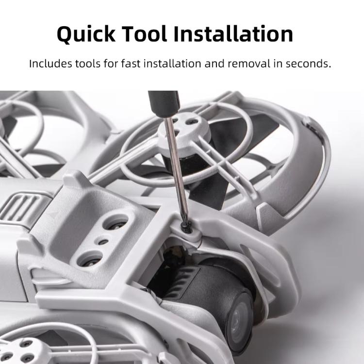 For DJI Neo BRDRC Bumper Gimbal Lens Crash Bar(Gray) - Mount & Holder by BRDRC | Online Shopping UK | buy2fix