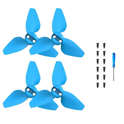 For DJI Neo BRDRC 2pairs Drone Propeller Wing Protection Accessories(Blue) - DIY Propeller by BRDRC | Online Shopping UK | buy2fix