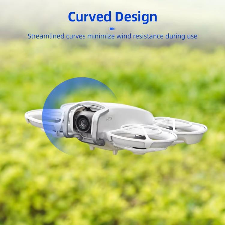 For DJI Neo BRDRC Metal Bumper Crash Bar Drone Gimbal Lens Protection Bracket Accessories(Silver) - Mount & Holder by BRDRC | Online Shopping UK | buy2fix