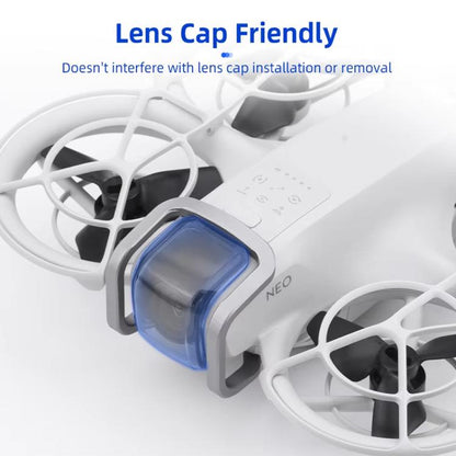 For DJI Neo BRDRC Metal Bumper Crash Bar Drone Gimbal Lens Protection Bracket Accessories(Silver) - Mount & Holder by BRDRC | Online Shopping UK | buy2fix