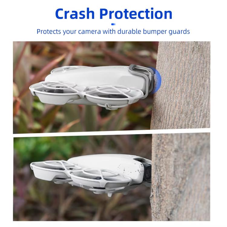 For DJI Neo BRDRC Metal Bumper Crash Bar Drone Gimbal Lens Protection Bracket Accessories(Silver) - Mount & Holder by BRDRC | Online Shopping UK | buy2fix