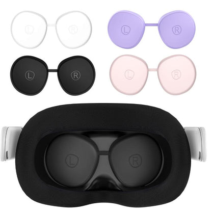 For Meta Quest 3S / Quest 2 VR Lens TPU Protective Cover(Purple) - VR Accessories by buy2fix | Online Shopping UK | buy2fix