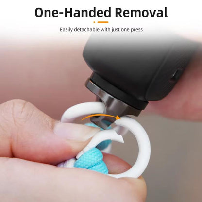 BRDRC Camera Strap Crossbody Lanyard With 1/4 inch Screw Anti-loss Rope Accessory(Yellow White Knot) - Camera Strap by BRDRC | Online Shopping UK | buy2fix