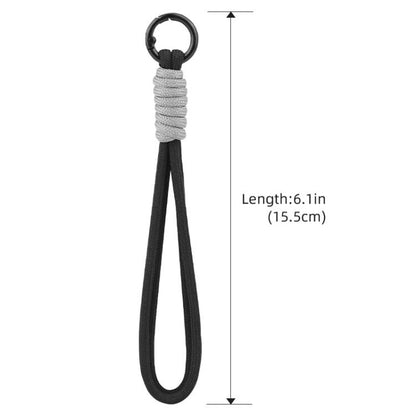 BRDRC Sports Camera Hand Lanyard With 1/4 inch Screw Loss Prevention Lanyard Wrist Strap Accessories(Light Blue Rope White Knot) - Camera Strap by BRDRC | Online Shopping UK | buy2fix