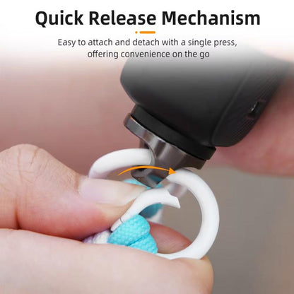 BRDRC Sports Camera Hand Lanyard With 1/4 inch Screw Loss Prevention Lanyard Wrist Strap Accessories(Yellow Rope Orange Knot) - Camera Strap by BRDRC | Online Shopping UK | buy2fix